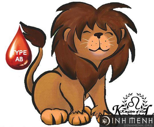 Cung sư tử và nhóm máu